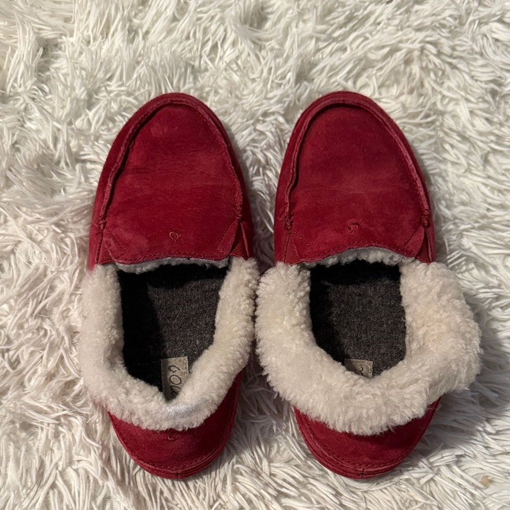 OluKai Maroon, Plus Women's Slippers